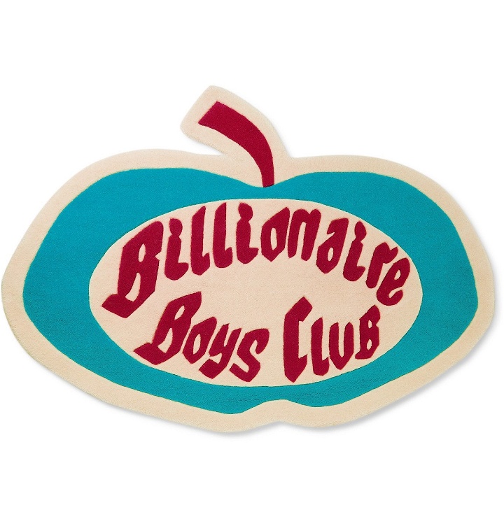Photo: Billionaire Boys Club - Logo-Print Wool Rug - White