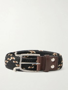KAPITAL - Atlas Woven Buckle Belt