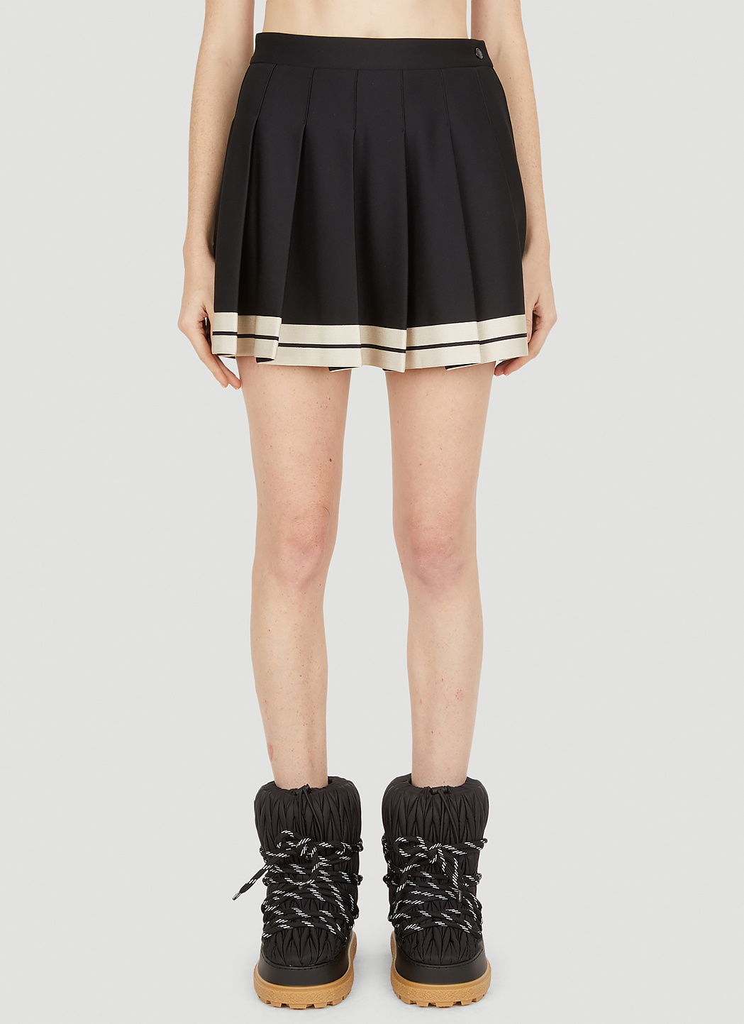 8 Moncler Palm Angels Pleated Skirt