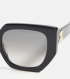 Celine Eyewear Triomphe oversized square sunglasses