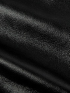 CELINE - Slim-Fit Leather Blouson Jacket - Black