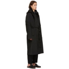 BED J.W. FORD Black Soutin Collar Coat