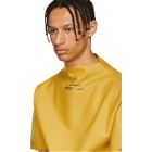 Calvin Klein 205W39NYC Yellow Rubber T-Shirt