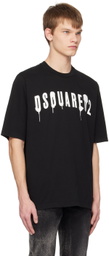 Dsquared2 Black Skater T-Shirt