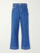 BODE - Knolly Brook Straight-Leg Embroidered Jeans - Blue