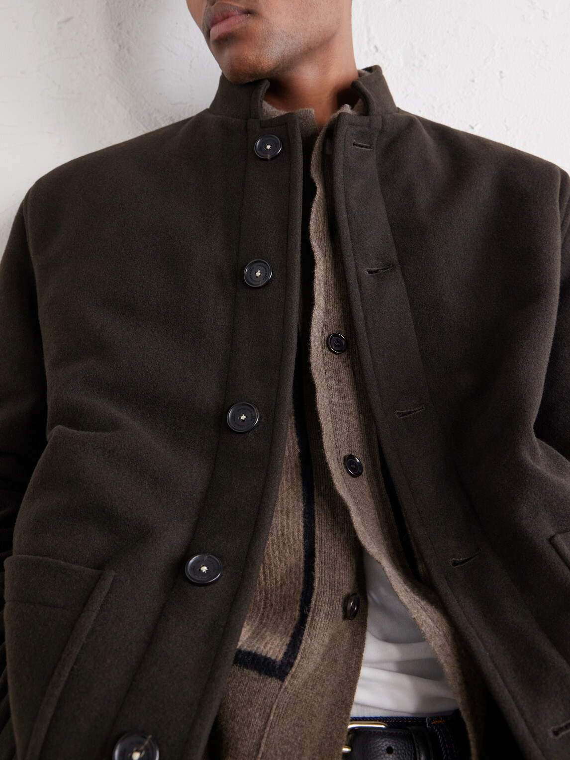 Massimo Alba - Chevrolet Reversible Cashmere Jacket - Brown