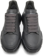 Alexander McQueen Grey Court Trainer Sneakers