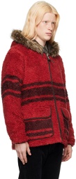 RRL Red Striped Coat