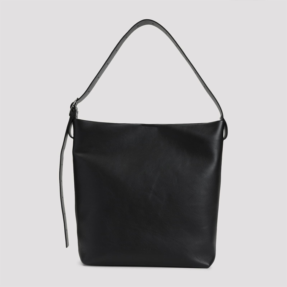 ベルト JIL SANDER SQUARE BELT LARGE HOBO BAG IN SMOOTH LEATHER JIL SANDER Square Belt large hobo bag in smooth leather