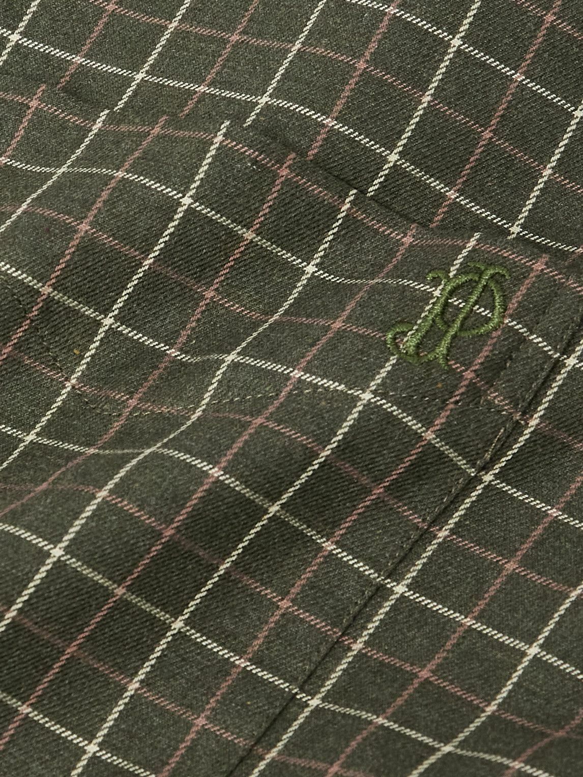 Purdey - Checked Cotton Shirt - Green