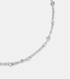 Spinelli Kilcollin Gravity Estrella sterling silver necklace with aquamarines