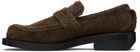 ADER error Brown Curve LF02 Loafers