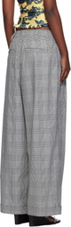 Meryll Rogge Gray Drawstring Chino Trousers