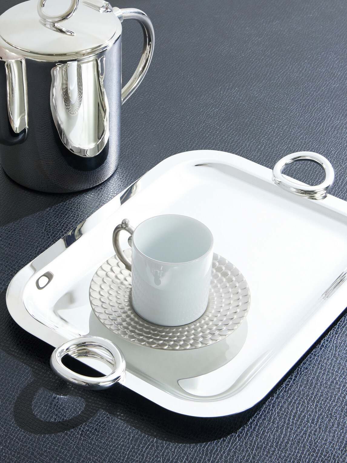Christofle - Vertigo Silver-Plated Tray