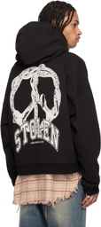 Stolen Girlfriends Club Black Teach Peace Hoodie