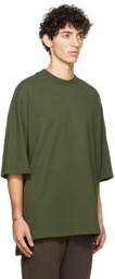 Undercover Khaki Zip T-Shirt