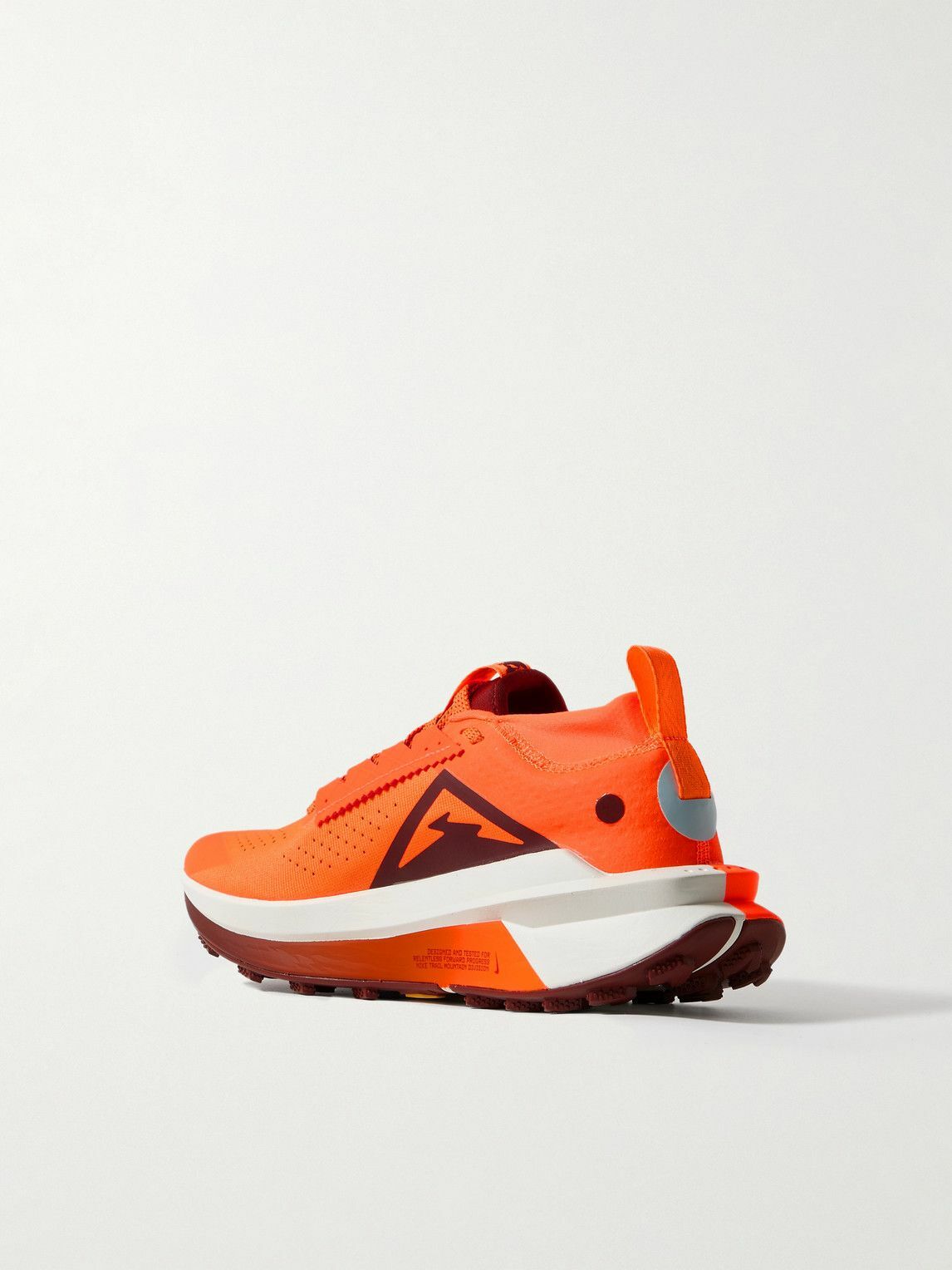 NIKE RUNNING - Zegama 2 Rubber-Trimmed Mesh Trail Running Sneakers - Orange
