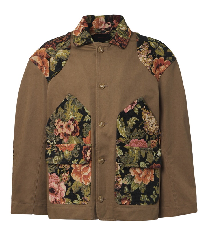 Photo: Simone Rocha Floral patchwork cotton jacket