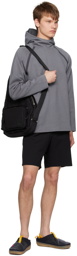 LOW CLASSIC SSENSE Exclusive Black Sling Backpack