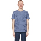 Boss Blue Camo Tiburt T-Shirt