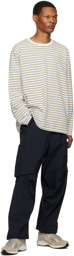 N.Hoolywood Black Easy Cargo Pants