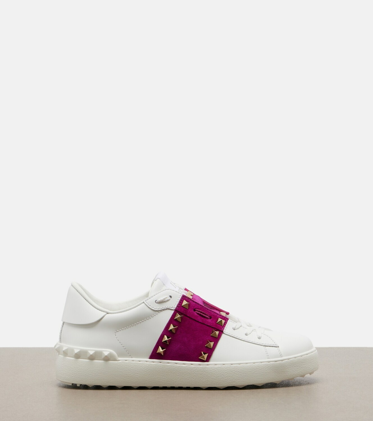Valentino Garavani Rockstud Untitled leather sneakers