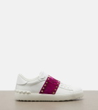 Valentino Garavani Rockstud Untitled leather sneakers