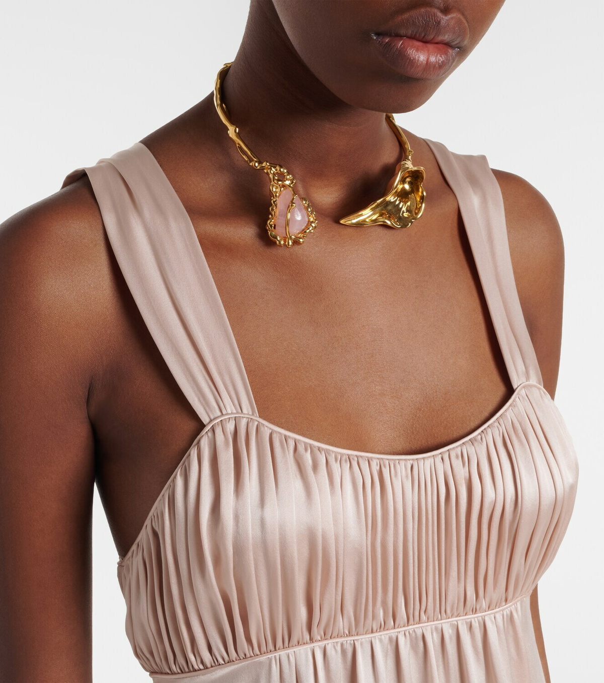 Chloé Silk midi dress