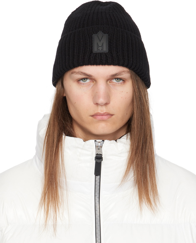 Photo: MACKAGE Black Jude-WZ Beanie
