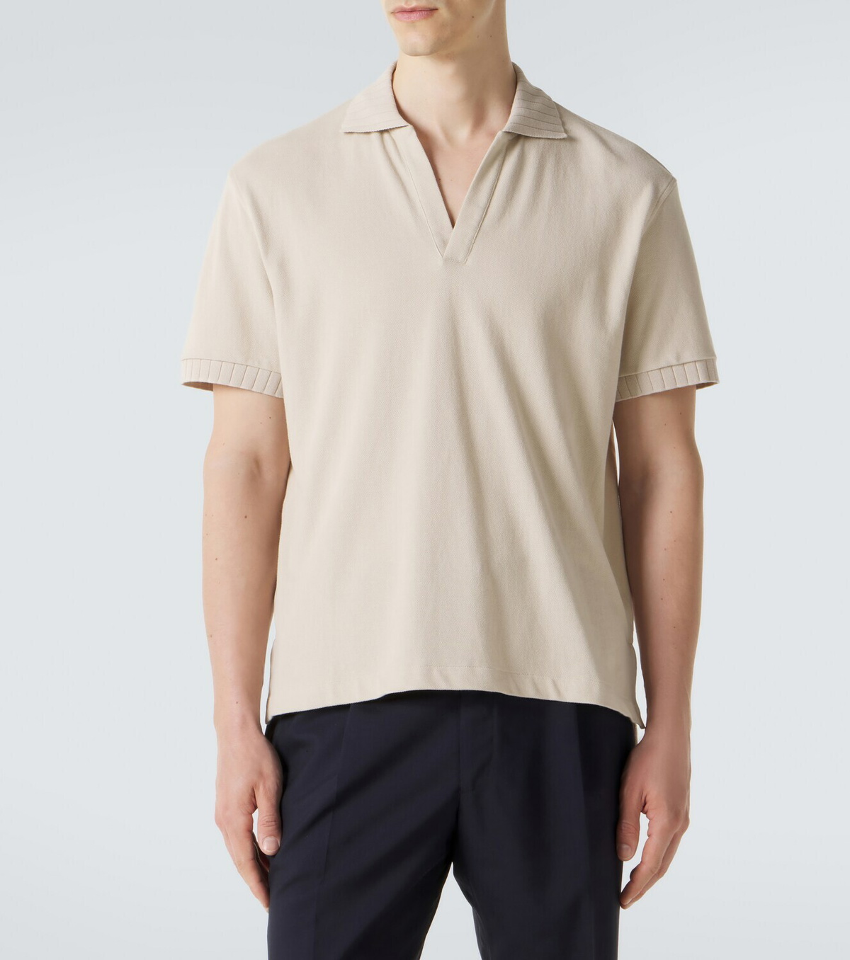 Stòffa Cotton polo shirt