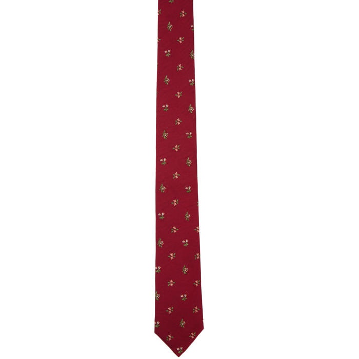 Photo: Paul Smith Red Floral Blade Tie