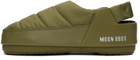 Moon Boot Khaki Evolution Slippers