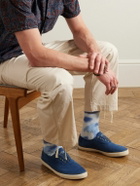 Beams Plus - Sperry Suede Sneakers - Blue