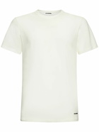 JIL SANDER - Cotton Crepe Jersey T Shirt