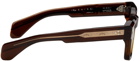 JACQUES MARIE MAGE Brown Limited Edition Kaine Sunglasses
