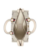 GUCCI - Web Detail Leather Handbag