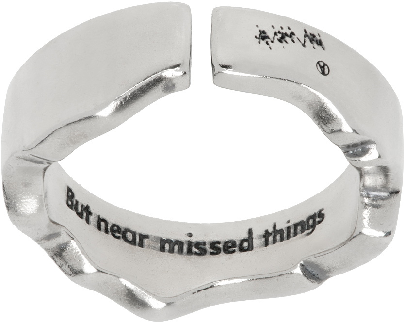 アクセサリー ADER ERROR Ring ADER error Silver Cinder Mid Ring ADER error