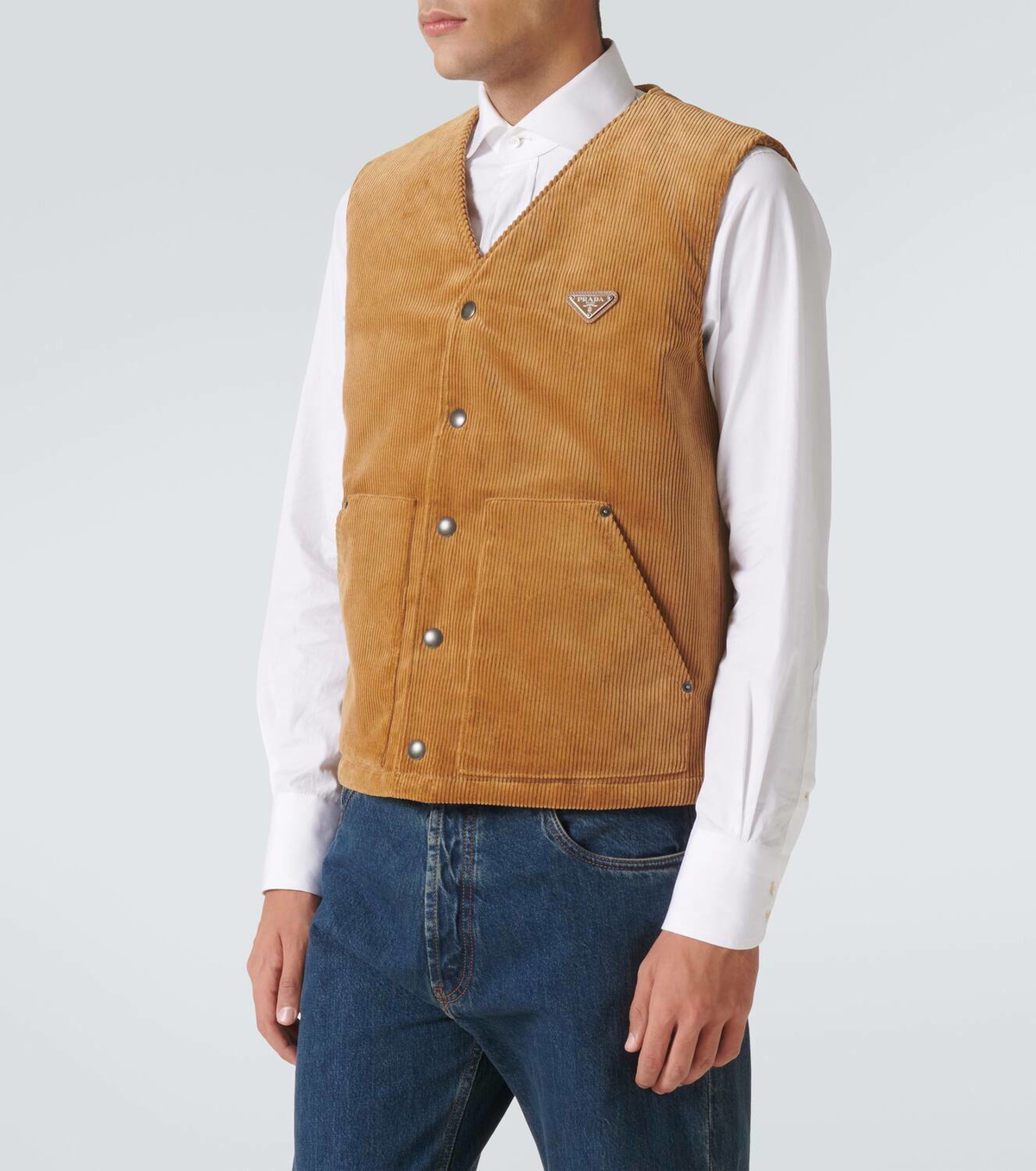 Prada Cotton corduroy vest Prada