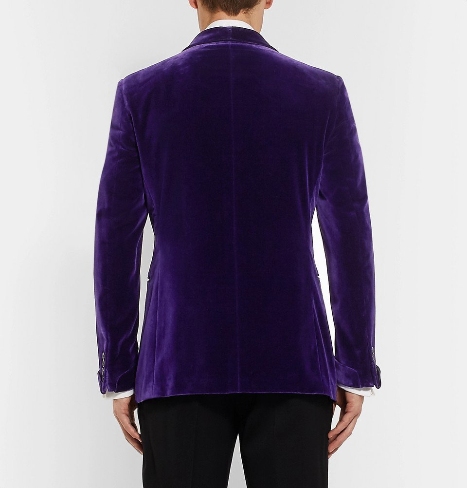 Ralph Lauren Purple Label Gregory Velvet Jacket in Black for Men