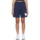 Nike Navy Sportswear Club Shorts