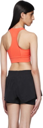 Reebok Classics Orange High-Impact Sport Bra