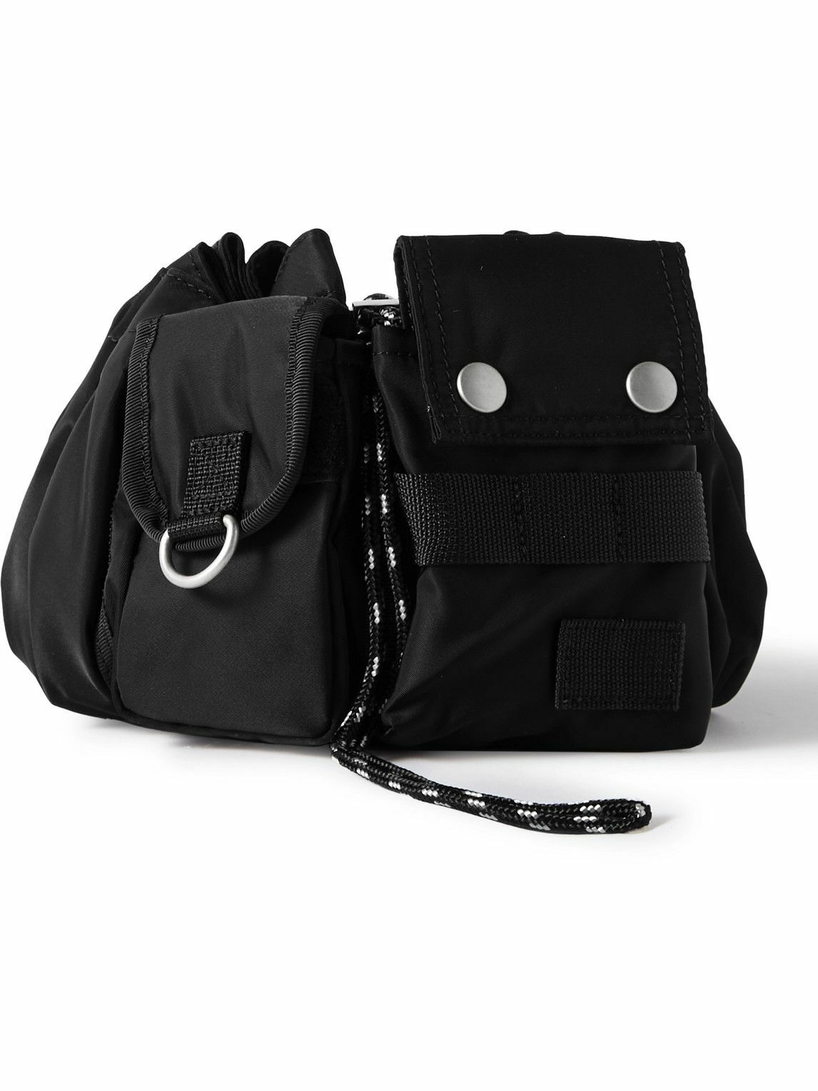 SACAI Porter ボディバッグ・ウエストポーチ sacai porter nylon waist bag Sacai - PORTER Nylon Drawstring Pouch
