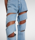 Coperni Spiral wide-leg jeans