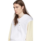 Fear of God White and Beige Long Sleeve Henley