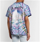 AMIRI - Logo-Print Tie-Dyed Supima Cotton-Jersey T-Shirt - Multi