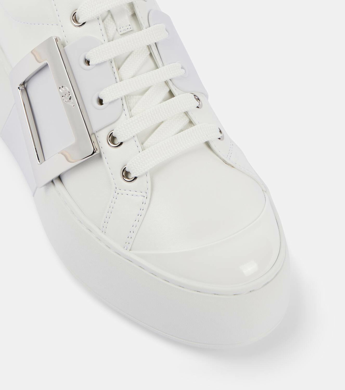 Roger Vivier Viv' Skate leather sneakers Roger Vivier