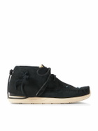 Visvim - FBT Lhamo-Folk Embellished Fringed Suede Ankle Boots - Black