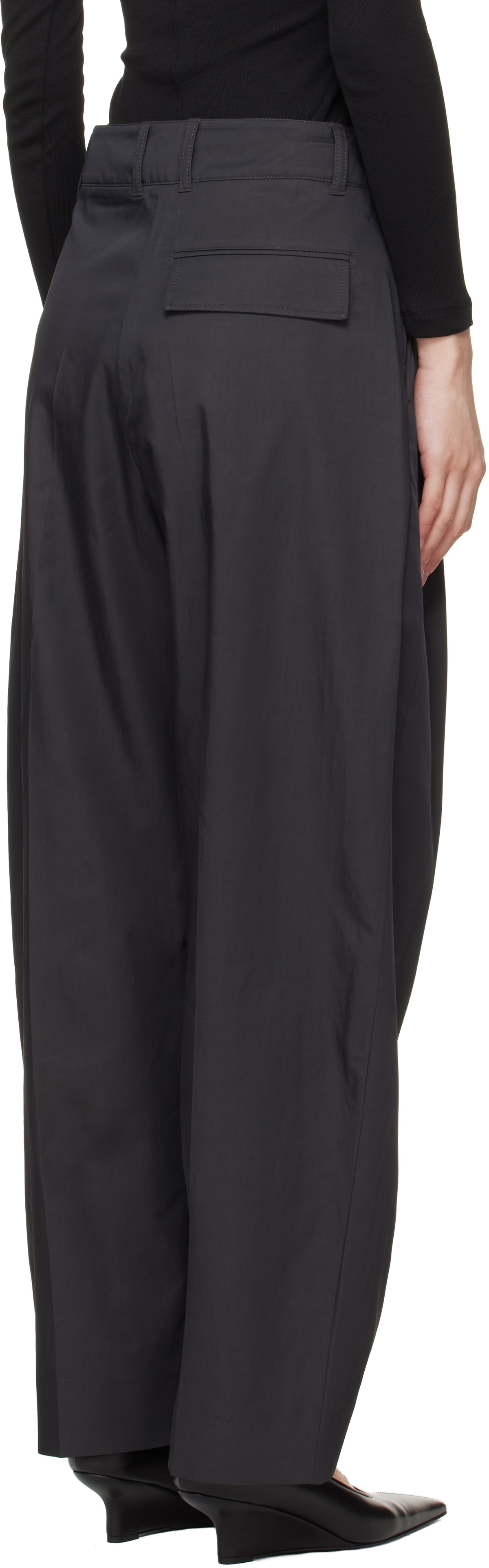 Studio Nicholson Gray Acuna Trousers