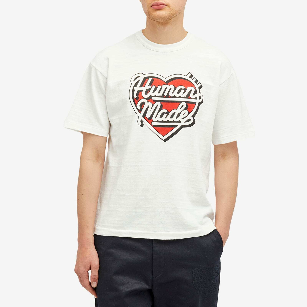 Human Made Men's graphic t-shirt #7 in White Human Made
