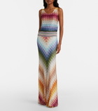 Missoni Knitted maxi skirt